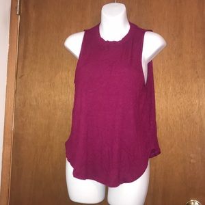 #Bundle & Save# Forever 21 Magenta Sleeveless Top